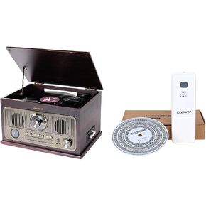 All-in-One Vinyl Vintage Record Player and Professional Speed Test Disk Strobe Light in Kuwait