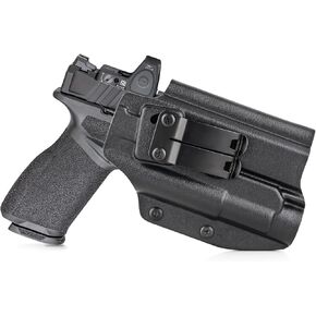 Echelon Holster with Light, Kydex Holster for Springfield Echelon 4.5F and 4.0C with Streamlight TLR-1 HL/TLR-1/TLR-1S Flashlight - Red Dot Optic Cut - Appendix Carry Holster for Concealed Carry in Saudi Arabia