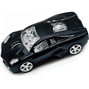 Wireless Sports Car Shaped Mouse Computer Mice Optical 2.4GHz with Headlight 1600DPI for PC Laptop MAC (Red) in Kuwait