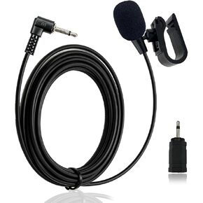 3.5mm Car External Mic for Kenwood JVC Vehicle Head Unit Audio in Kuwait