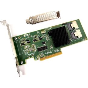 LSI Broadcom 9211-8i SAS2008 6G SATA SAS HBA PCIe x8 Avago ZFS IT Mode TrueNAS LSI00194 in Saudi Arabia