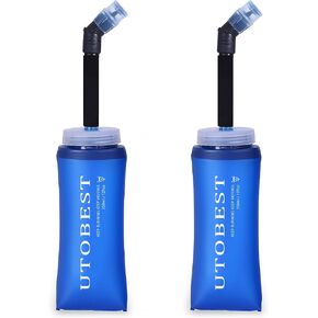 UTOBEST Soft Flask 350ml*2, Collapsible Hydration Water Bottle in Kuwait