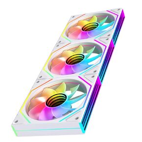 3 Packs Prism4 Ultra 120mm ARGB PC Case Fans_Black Forward in Saudi Arabia