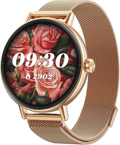 Gydom Smart Watch for Women, 40mm HD Fitness Tracker, Answer & Make Call in Saudi Arabia