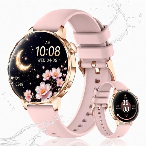 Smart Watch for Women, 1.27" AMOLED HD Touchscreen, Bluetooth Calling in Saudi Arabia
