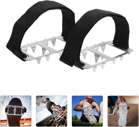 Crampons Ten Tooth Non Slip Gripper Spikes for Shoes Hiking in Saudi Arabia