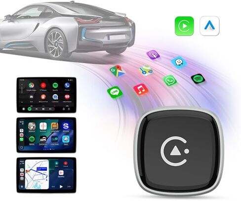 Wireless CarPlay Android Auto Dongle for Wired Cars in Saudi Arabia