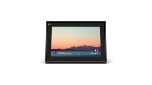 Portal Mini Black 8" from Facebook. Smart, Hands-Free Video Calling with Alexa Built-in in Kuwait