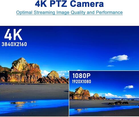 Studio 4K Camera, AI Auto Tracking 20X Zoom NDI PTZ with HDMI SDI USB2.0 for Ministry, Church, Video Production, PoE Support in Saudi Arabia