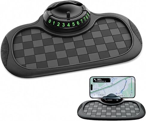 1Pcs Multifunction Car Anti-Slip for Phones,Keys(Black-Gray) in Kuwait