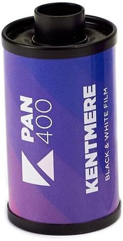 5 Rolls of Kentmere Pan 400 Black and White 35mm Negative Film, 36 Exposures in Kuwait
