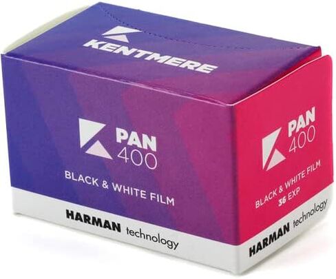 5 Rolls of Kentmere Pan 400 Black and White 35mm Negative Film, 36 Exposures in Kuwait