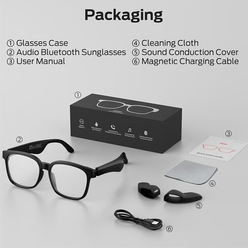 Oraolo Polarized Bluetooth Smart Audio Sunglasses in Kuwait