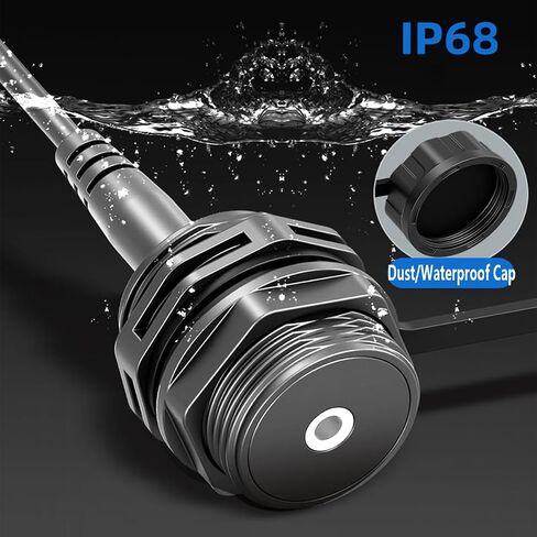 PENGLIN 2PCS Waterproof 3.5mm TRS Panel Mount Adapter in Kuwait