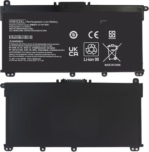 HW03XL L97300-005 Battery Replacement for HP Pavilion 15 15-EG 15-EH 15-eg0xxx 15-eg0073cl 15-eg0053cl 15-eg1053cl 15t-eg000 15-eh1xxx 17-CN 17-CP 17-CN0XXX 17-CN0023DX 17-cp0700dx Laptop. in Kuwait