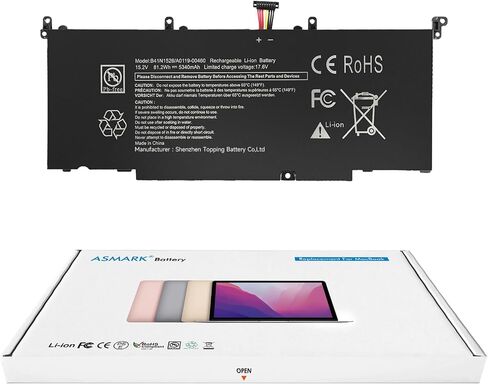B41N1526 Battery Replacement for ASUS ROG Strix GL502 GL502V GL502VT GL502VT-1A GL502VT-DS74 GL502VM-FY039T FX502VM FX60VM FX502VM-AS73 FX502VM-FY361T ROG S5 S5V S5VM 0B200-01940000 Laptop Battery in Kuwait