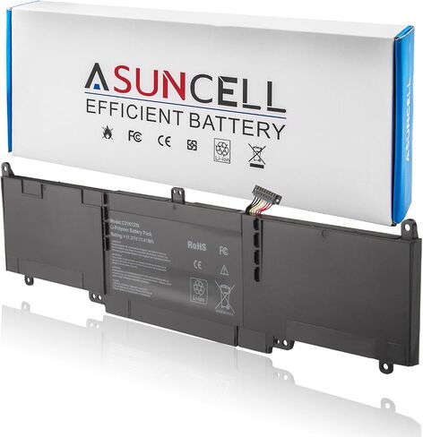 ASUNCELL C31N1339 Laptop Battery Replacement for Asus ZenBook UX303 UX303L UX303LA UX303LB UX303LN UX303UB TP300L Q302L Q302LA Serie 0B200-9300000 3ICP7/55/90 in Kuwait