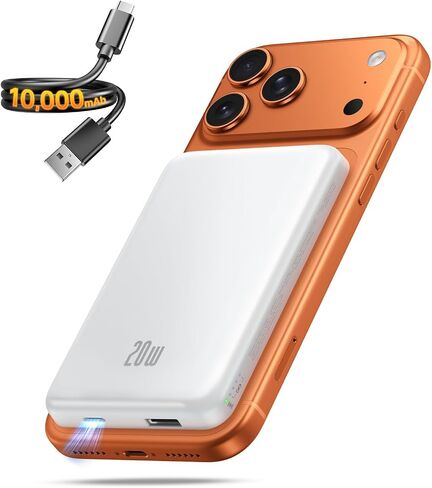 Portable Charger for Magsafe Power Bank, 10000mAh Magnetic Phone Charger in Kuwait