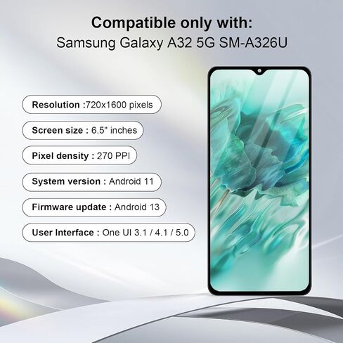 Screen Replacement for Samsung Galaxy A32 5G LCD with Frame in Kuwait