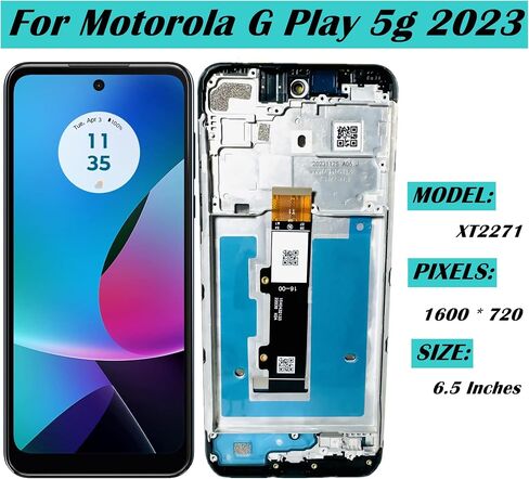 for Motorola G Play 5g 2023 LCD Screen Replacement in Kuwait