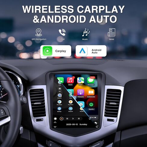 8Core 4GB+64GB ROM Car Radio for Chevrolet Chevy Cruze 2009-2015 in Kuwait