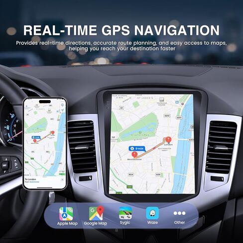 8Core 4GB+64GB ROM Car Radio for Chevrolet Chevy Cruze 2009-2015 in Kuwait