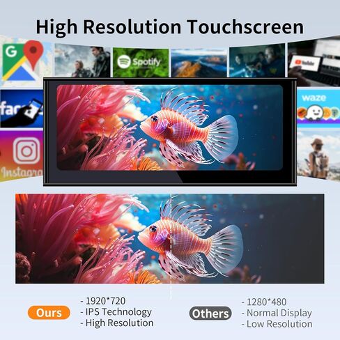 Wireless CarPlay/Android Auto 10.25 Inch Touchscreen for Audi Q3 (2013-2018) Year, Car Radio Receiver, Multimedia, Bluetooth, Car Stereo, Navigation in Kuwait