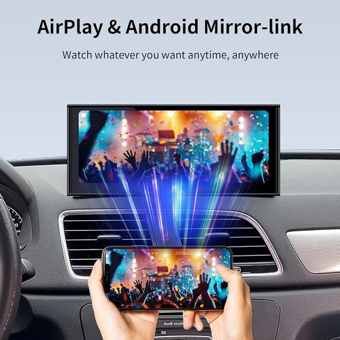Wireless CarPlay/Android Auto 10.25 Inch Touchscreen for Audi Q3 (2013-2018) Year, Car Radio Receiver, Multimedia, Bluetooth, Car Stereo, Navigation in Kuwait
