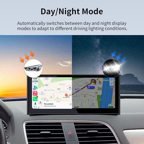 Wireless CarPlay/Android Auto 10.25 Inch Touchscreen for Audi Q3 (2013-2018) Year, Car Radio Receiver, Multimedia, Bluetooth, Car Stereo, Navigation in Kuwait
