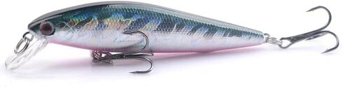 3 Pack Topwater Minnow bass Lures and Crankbait Plugs Baits Set for Bass Trout Salmon Walleye Redfish 59 in Saudi Arabia