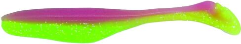 Bass Assassin Saltwater Sea Shad-10 Per Bag (Electric Chicken, 4-Inch) in Saudi Arabia