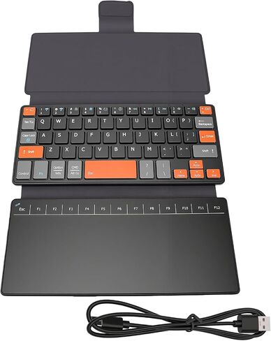 ASHATA Travel Keyboard with Touchpad, Compact Keyboard, Foldable Cover in Kuwait