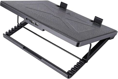 Asixxsix Laptop Cooling Pad with 5 Quiet Fans, Dual USB Hub in Kuwait
