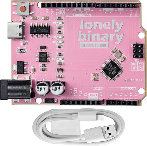 Lonely Binary 3-Pack UNO R3 ATmega328P USB-C ENIG Gold for Arduino IDE in Saudi Arabia