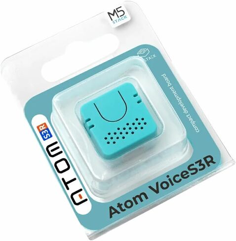 M5Stack Atom VoiceS3R Smart Speaker Dev Kit, ESP32-S3, 8MB Flash & 8MB RAM, Dual Core 240MHz, Wi-Fi, Microphone, Amplifier, New Atom Echo for 2026! in Kuwait