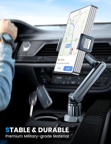 eSamcore 15" Cup Holder Tablet Mount and Backseat Headrest Tablet Holder, 2-in-1 Car Mount Bundle Set in Kuwait