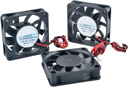 ACP6015 6cm 60mm Fan 60x60x15mm DC5V 12V 24V 2pin Axial Flow Cooling for Charger Power Supply in Kuwait