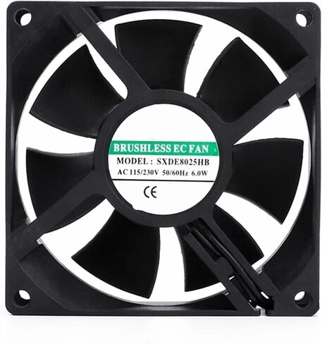 Brushless Cooling Fan AC 110V 120V 220V 240V Dual Ball Bearing 2 Wires 60mm 70mm 80mm 92mm 120mm Size Optional in Kuwait