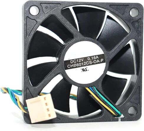 DC 12V 0.16A CHB6012CS-OA-P 4Wires PMW 6015 6CM Fan 60x60x15MM CHB6012CS in Kuwait