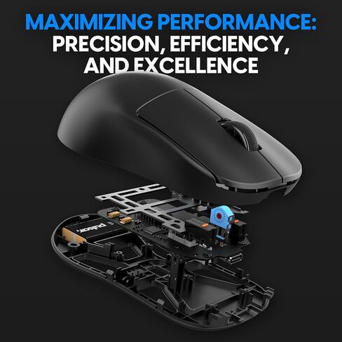 Pulsar Gaming Gears X2H Wireless Gaming Mouse, Medium, Black in Kuwait