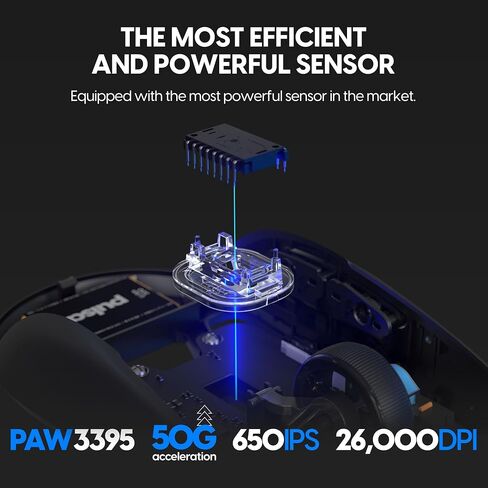 Pulsar Gaming Gears X2H Wireless Gaming Mouse, Medium, Black in Kuwait
