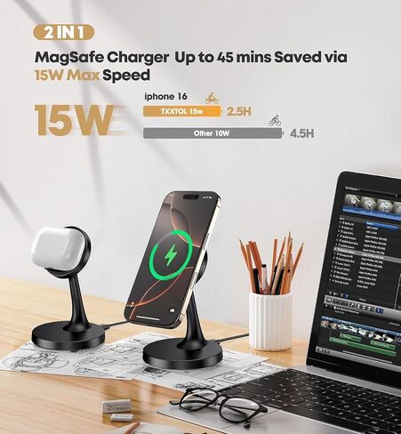 Magnetic Wireless Charger Stand in Saudi Arabia