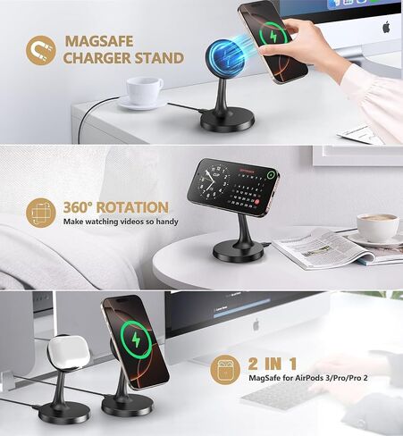 Magnetic Wireless Charger Stand in Saudi Arabia