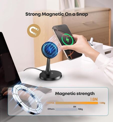 Magnetic Wireless Charger Stand in Saudi Arabia