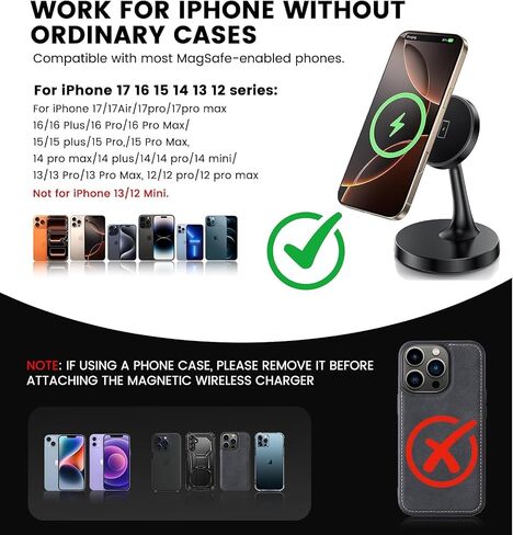 Magnetic Wireless Charger Stand in Saudi Arabia