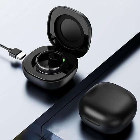 [1+1Pack] Smart Ring Charging Case & Charger Cable for Fitness Ring Magnetic Charger Portable Charging Box Charging Cord for Smart Rings (Not Wireless Charger) in Kuwait