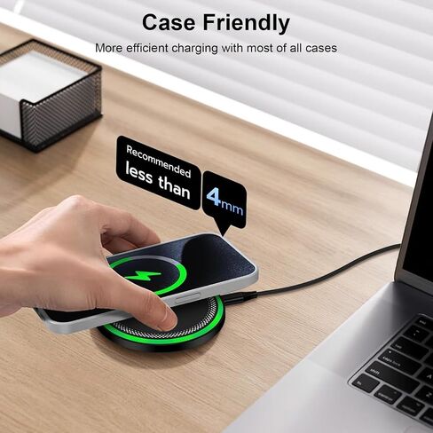for Samsung Wireless Charger Fast Charging Pad Wireless Charger Android in Kuwait