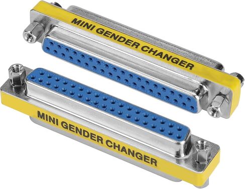 ENUODA 2 Pack Gender Changers 9 Pin Male to Male Adapter DB9 Coupler, Data Transfer and Device Connection for RS232 Serial Cables in Kuwait