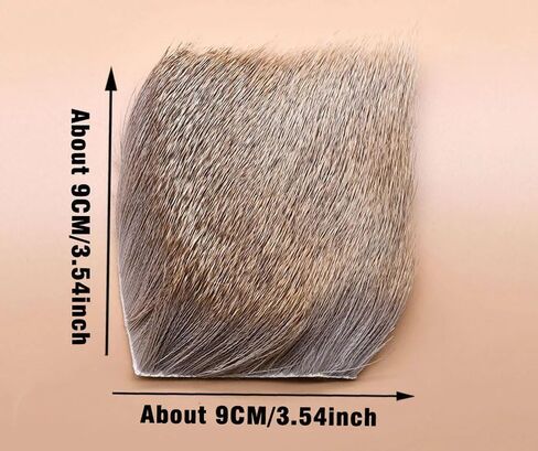 1 Pcs Dry Fly Tying Elk Deer Hair Patch for Caddis Zonker Mice Fishing Fly Dry Flies Tying Material in Kuwait