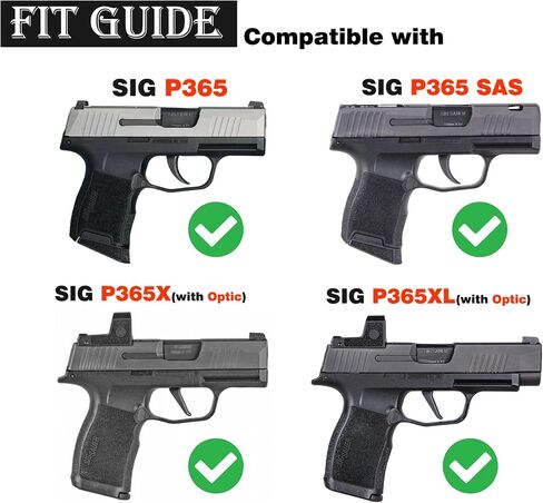 P365 Holster for Sig Sauer P365/P365X(Not for P365X Macro/RomeoZero) in Kuwait